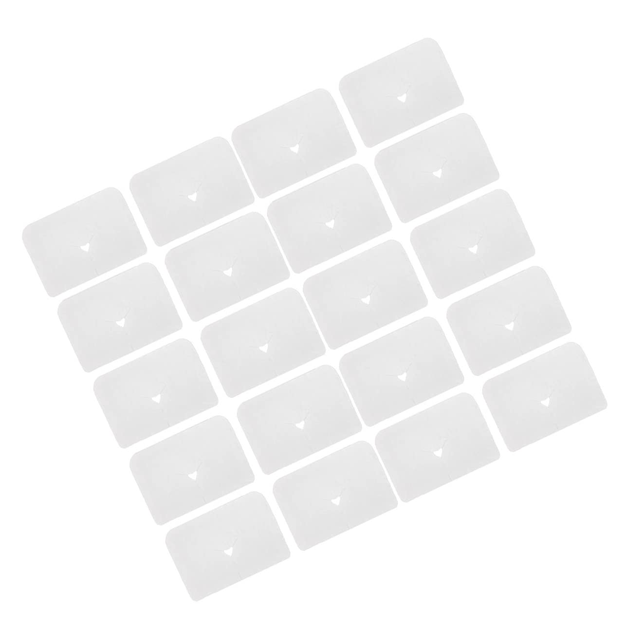 FRCOLOR100pcs Face Rest Covers Massage Headrest Cover Face Rest Pad Face Cradle Covers Pillow Case for Body Pillow Massage Table Sheets Face Hole Mat Women Face Massage Cover Face Cushion