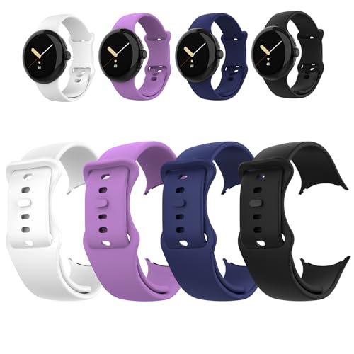Correa deportiva de silicona para Google Pixel Watch 41mm Pack 4 miniatura 2