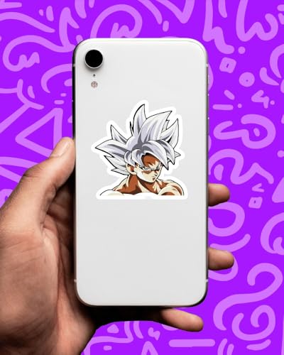 Image of Goku Sticker Pack of 25 Stickers Perfect for Laptops /Mobile /Guitar etc. (Goku)