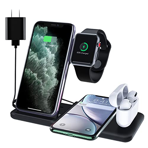 ODLICNO Cargador Inalámbrico 4 en...