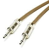 Techflex FLEXOPET Super tough braiding Van Damme and REAN Components Lifetime Warranty Premium Heavy Duty Synth Lead All terminations made using 4% Silver solder.