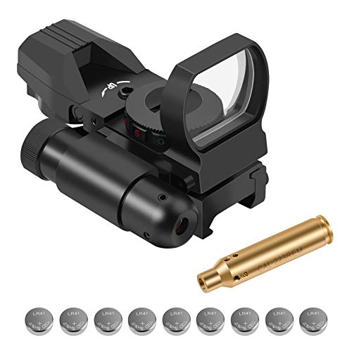 Feyachi Rsl-18 Reflex Sight With Bore Sight .223 Rem 5.56Mm Nato Red Laser Boresighter #TOP11