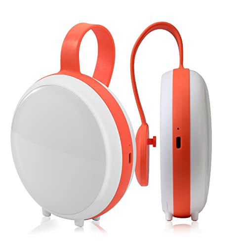 JEEGOL LED Camping Lantern 800LM 3 Light Modes USB Rechargeable Lantern Portable Emergency Light Waterproof Tent Lights for Hurricane,Survival Kits, Hiking, Fishing, Home