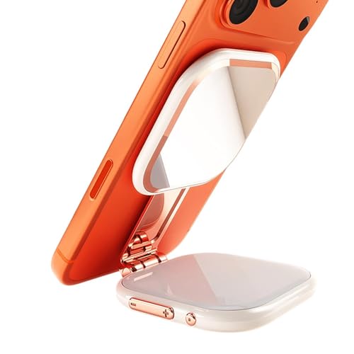 Miroir magnétique pour selfie avec lampe led portable rechargeable pour téléphone