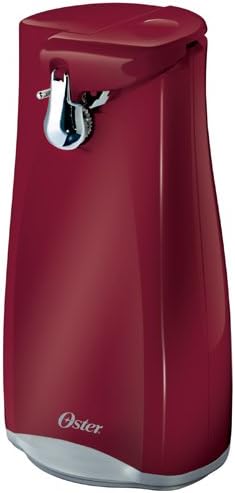 Oster 3152 Tall Can Opener, Red