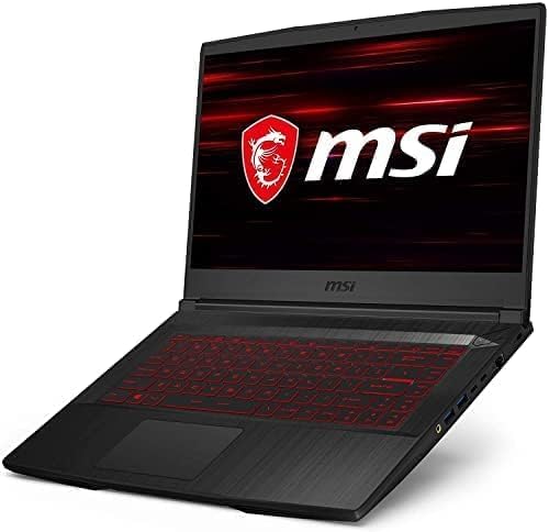 MSI GF65 Thin 10UE Gaming Laptop: 15.6" 144hz IPS-Level Screen, Intel 10th Gen i5-10500H, NVIDIA GeForce RTX3060, 512GB SSD, 8GB Memory, Black 15-15.99 inches image 8 of 9 B095L9QXMM