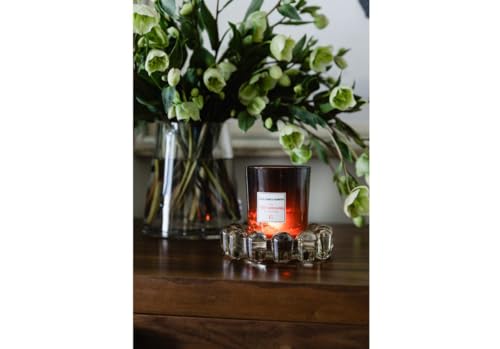 Alice Lane Original Bubble Candle Dish – Chic Smoky Glass Candle Dish for Home Decor – Decorative Modern Candle Holder for Small Candles & Diffusers by Alice Lane - Image 4