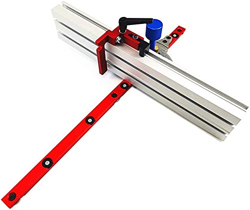 Namvo 2 Stück 300 mm 45T Schienenschienen Aluminium Holzbearbeitung für Werkbank Fr?stisch Gehrung Track Stop Standard Holzbearbeitungswerkzeuge