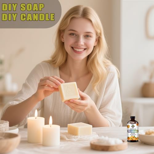 Image of Sweet Orange Essential Oil for Diffuser Massage, Orange Oil 4 fl oz