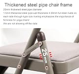 Krzesło Do Jogi Składane Krzesło Bez Pleców - 480lb Metal Back Bender Lounge Inwersyjny Trener Do Stania Na Rękach - Rekwizyty Do Jogi Krzesło Do ćwiczeń Regenerujące,Purple