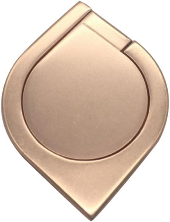 Metal Phone Ring Holder Flame Shape Degree Rotation