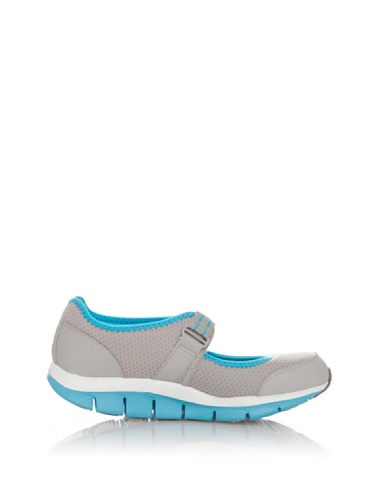 Skechers Womens Liv Blissful Grey/Aqua - 8.5 B(M) US