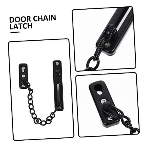 Cerradura de seguridad para puerta interior Angoily inoxidable con pestillo 8