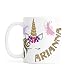 Tasse personnalisée/céramique - classique 11oz 330ml, licorne (30)
