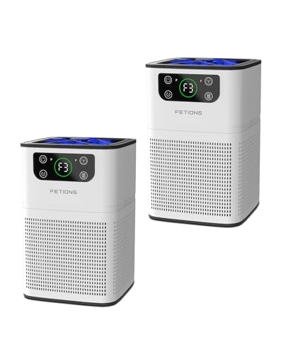 Air Purifier for Home, FETIONS Air Cleaner with Aromatherapy Function, 3 in 1 Filtration System for Office, Living Room, Bedroom, Kitchen, Compact with H13 HEPA Filter Air Purifier for Home, FETIONS Air Cleaner with Aromatherapy Function, 3 in 1 Filtration System for Office, Living Room, Bedroom, Kitchen, Compact with H13 HEPA Filter