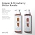 dpHUE Gloss+ Includes Copper and Strawberry - 6.5 oz Each (8-12 Applications Each) - Semi-Permanent Hair Color & Conditioner - Paraben, SLS & SLES Sulfate Free - Vegan, Leaping Bunny Certified