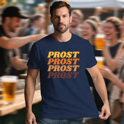 Oktoberfest Shirt Men Prost-Letter Printing T-Shirt Funny German Bavarian Tee Tops2