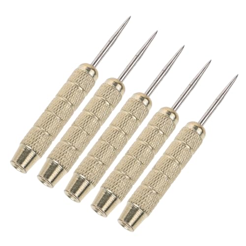 Yardwe Professional Metal Tip Set 5pcs Replacement Points Portable Needle Practical Outdoor Games
