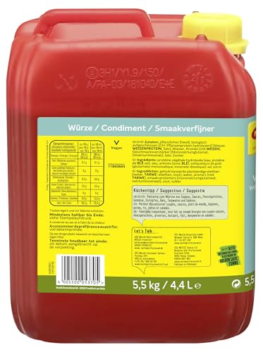 MAGGI Professional Würze, vegan, universell einsetzbar, 1er Pack (1 x 5,5kg Kanister)