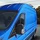 Goodyear Windabweiser für/kompatible mit Ford Transit 2013-2025 Van (VIII) - Stick-on Regenabweiser - Autofenster Sonnen-& Regenschutz - Windabweiser Autofenster - Einfache Montage - Garantie 2 Set