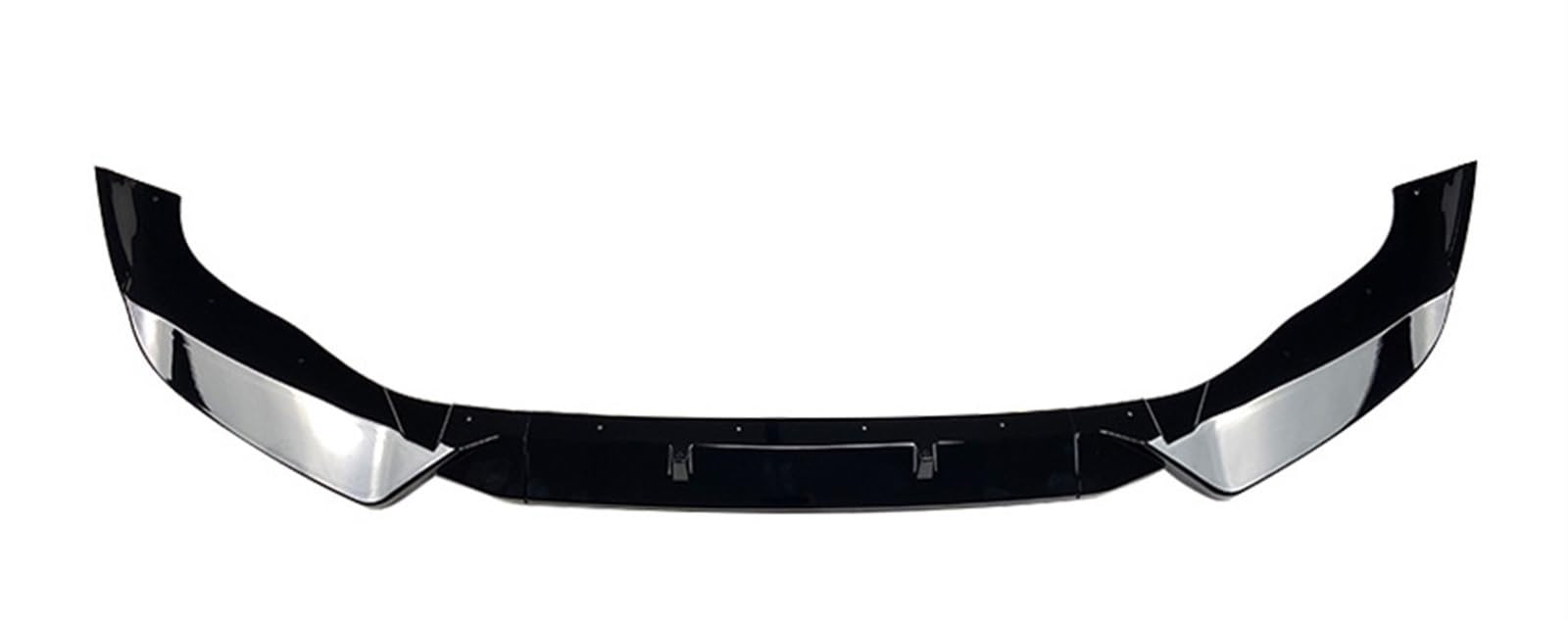 Spoiler Lèvre Avant Pour BMW X3 G01 X4 G02 (2022-2023+) - ABS/fibre Carbone, Noir Brillant, Installation Facile