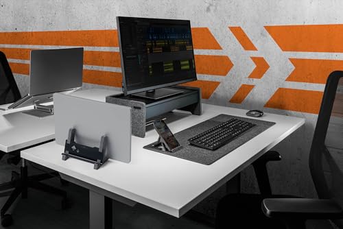Soporte Vertical para Laptop Durable con Estante para Móvil miniatura 5