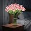 15 Pcs Pink(white Light)