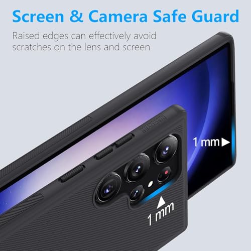 Image of Nilkin Slim Matte Series case for Samsung Galaxy S24 Ultra (S24-ultra), Shockproof and Scratch-Resistant, Lightweight Case for (Gray, S24Ultra)