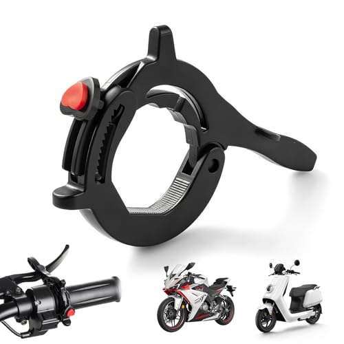 Ayuda universal de acelerador de motocicleta, mango de control de crucero ABS duradero, regulador de velocidad ajustable para aliviar la fatiga, accesorio de comodidad de conducción para motocicleta y