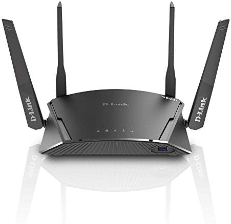 D-Link COVR-X1862 COVR AX1800 Whole Home Mesh Wi-Fi 6 System (2-Pack), up to 420 sqm, 2 Gigabit Ports, MU-MIMO, WPA3, Parental Controls. Works with existing router and Alexa/Google Assistant.