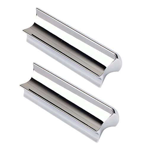 BESPORTBLE Professional Guitar Metal Slide Tone Bar Steel Guitar Slide Musical Accessories