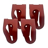 EINFACHE MONTAGE - Für einen starken Halt der Handtuchhalter ist kein Bohren notwendig - sie sind selbstklebend und können daher ganz einfach befestigt & auch wieder spurlos entfernt werden