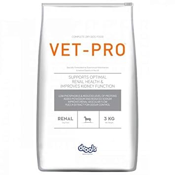 We Love Pets Vetpro Renal Dry Adult Dog Food, Chicken Flavor, 3kg Prescription Diet for Kidney Dysfunction
