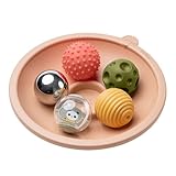 Taf Toys Tummy Time Play Tray with 5 Sensory Balls for Babies 3-6 Months - Interactive Baby Ball Toy - Enhances Motor Skills, Hand-Eye Coordination - Fun Toddler Ball Toys for Toddlers 1-3