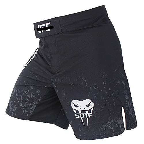{NVO gNX G^C V[gpc MMAV[c~bNXiZ{NVOeRh[ṽT_Muay ThaijOtBbglX iZ MMA g[jOp gNX (Color : Black, Size : L)