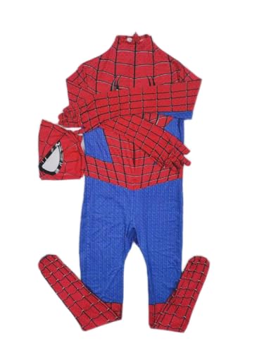 CCVHHDJJ Halloween spideman Cosplay Costume (Red, 110)