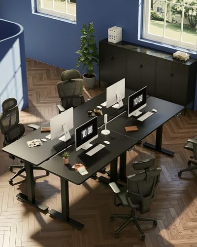 FlexiSpot 48"x24" EN1 One-Piece Electric Standing Desk (Black) - image 7