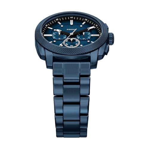 Image of Fossil Men's Watch, Machine Stainless Steel Chronograph Watch for Men