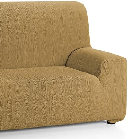 Martina Home Sofa Cover Elastic Model Emilia 3 Seater ivory white