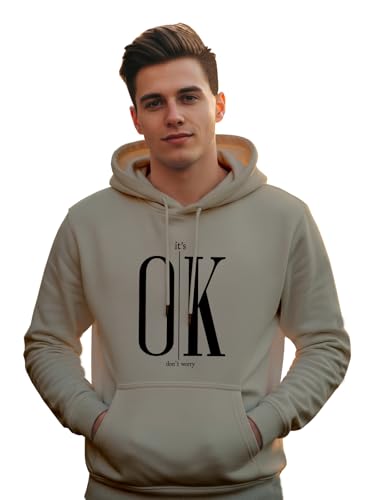 Image of XENOVAURBAN Hoodie for Men /Women | Unisex fit Cotton Fleece Hooded Sweatshirt - OK1