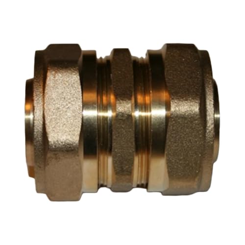 3/4" PEXworx Pex-Al-Pex Compression Coupling Brass Fitting