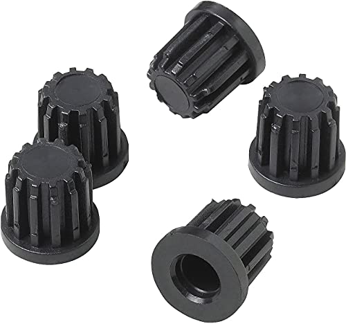 Safco Products 5130 Task Master Tubular Base Inserts for use with Task Master Chairs (sold separately), Black