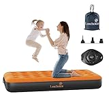 Luxchoice Luftmatratze Selbstaufblasend Aufblasbare Matratze mit Tragbare Pump Luftbett 1 Personen Gästebett für Camping Reisen Wandern Innenbereich