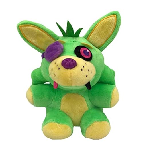 Five Nights At Freddy'S Freddy Fazbear Grön Räv Plyschleksaker 18 Cm, Mardröm Foxy Animal Fyllda Dockor Babypresenter