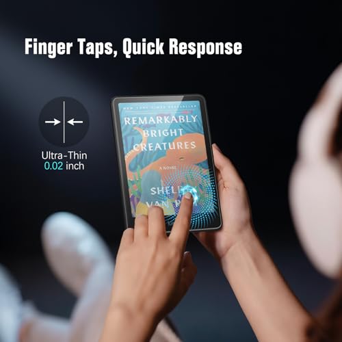 MoKo 2er Pack Kindle Paperwhite 7 Zoll 12. Generation 2024 und Kindle Colorsoft 2024 & 2025 Panzerglas Schutzfolie, Blasenfrei, Kratzfest, 9H Härte, HD Klar Gehärtetes Glas Display Schutz