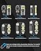 AENVTOL 21 Pieces E39 LED Interior Lights Kit for BMW 5 Series E39 Sedan Wagon Touring 1995-2004 White Interior LED Bulbs + License Plate Light, Install Tool