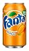 Fanta Mango Soda - 12 oz cans - 12pk