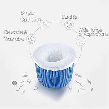 Amazon.com : 10-Pack Swimming Pool Skimmer Socks for Inground ...