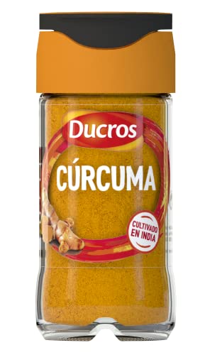 DUCROS - Especias Cocina - Cúrcuma Molida - Para Mezclas de Especias, Carnes, Bebidas y Golden Latte - 37g