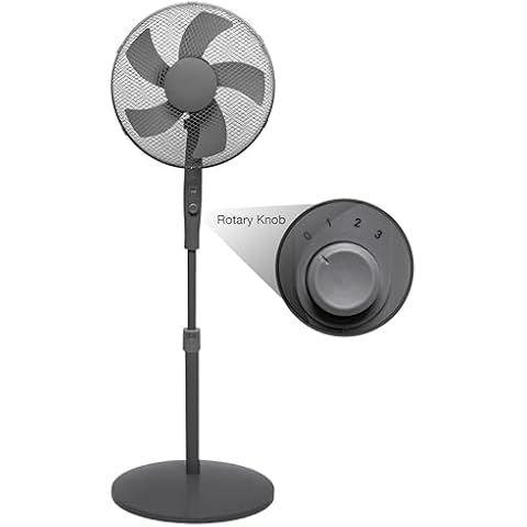 Knight 16" Adjustable Pedestal Stand Fan Cover